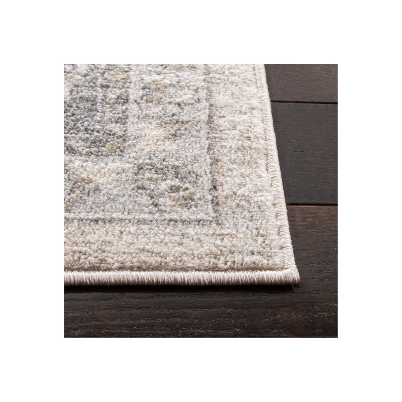 Langley Street Evart Cream/Gray Rug & Reviews Wayfair